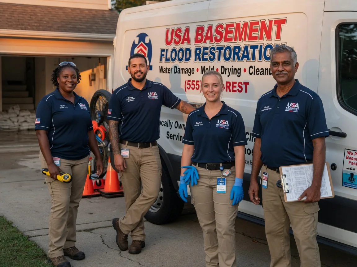 Basement Flood Cleanup company in Verbena, AL